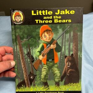 Little Jake and the Three Bears – Kids Story Book (Orange, Green)